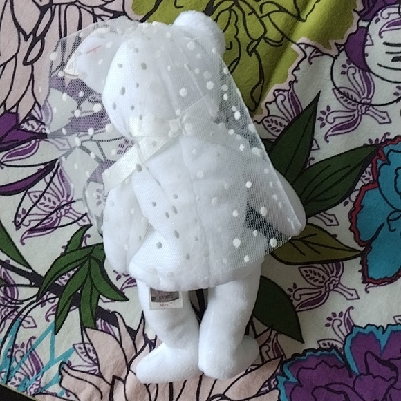 Ty "Mr and Mrs" Teddy Bear Beanie Baby Bundle - Picture 5 of 12